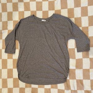 Gray Women's Tunic Top